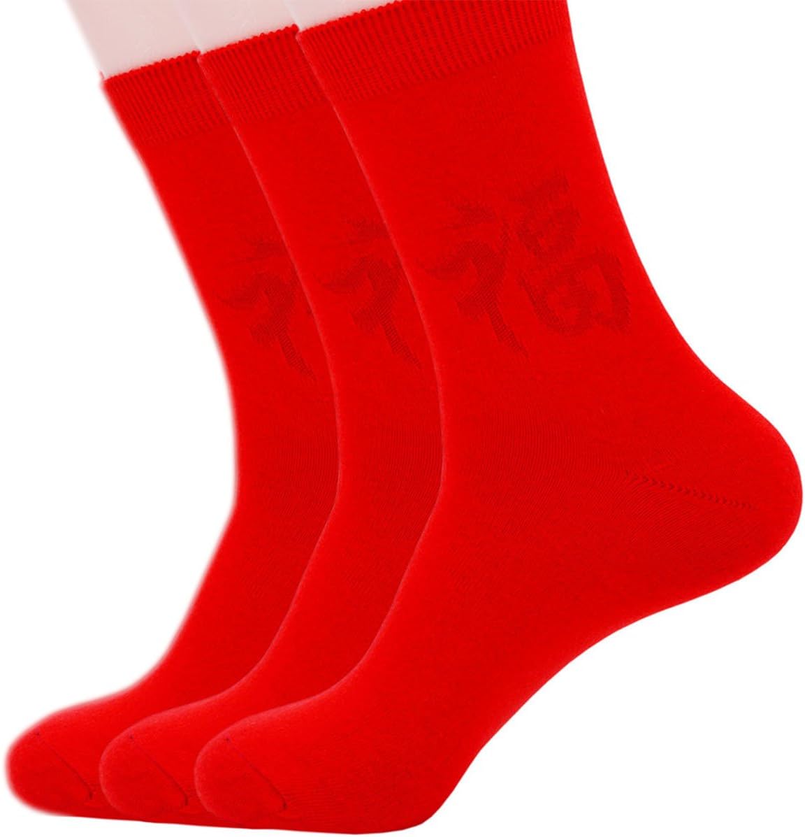 YASIDI Men's Soft Cotton Solid color Socks