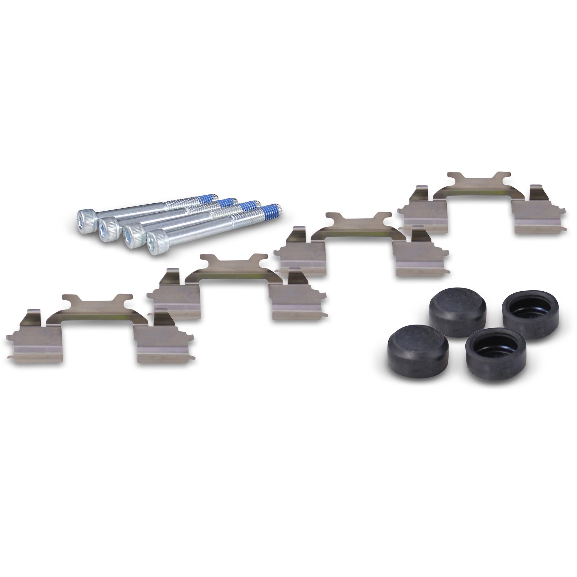Bosch BP1231 - Pastiglie Freni Auto, Delantero - Calidad Bosch - Reducción de Ruido y Polvo - Certificación ECE-R90 - Sin Cobre - 1 Juego de 4 Pastillas - Con Accesorios