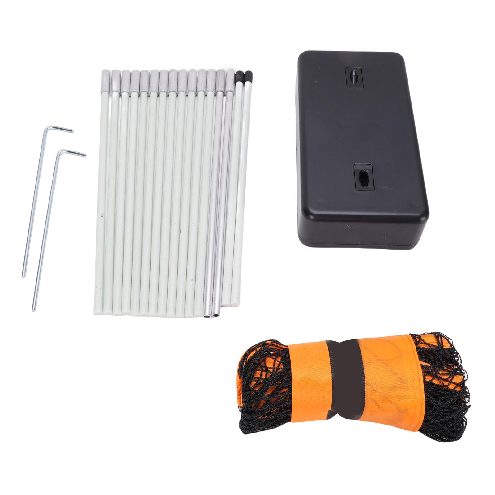 Rete da Badminton, Rete da Tennis Standard Leggera, Portatile, Facile da Installare, con Base Indipendente per Interni Ed Esterni