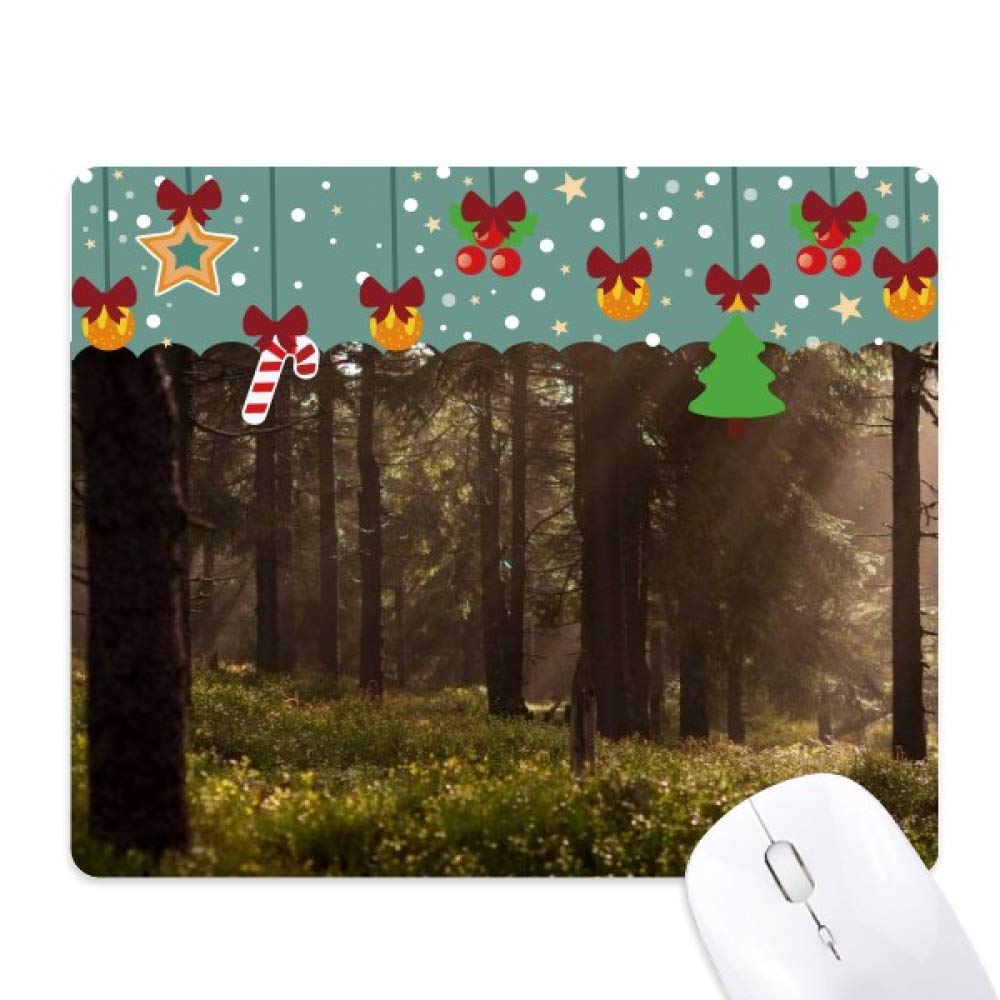 Tapis de souris Dark Forestry en caoutchouc pour bureau et jeu - 5