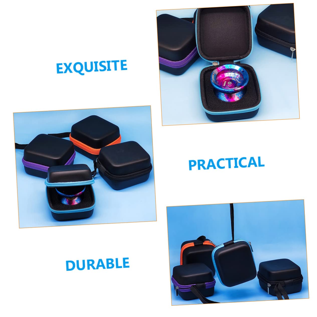 Vaguelly 4pezzi Per Yo-yo Portatile e Resistente Per e Attività All Design e Texture Comfortevole e Scuola