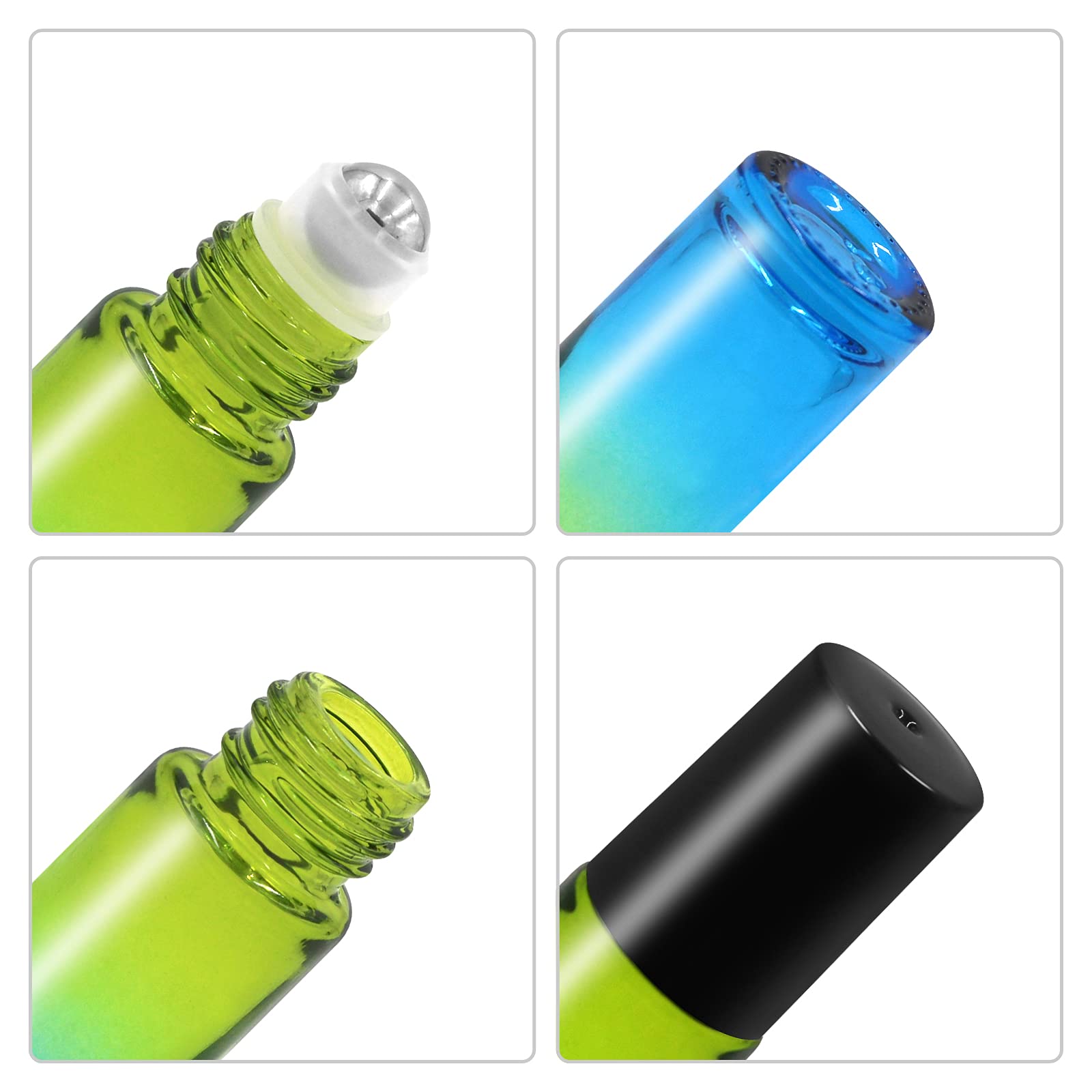 Amazon | Pinkiouロールオンボトル 10mlミニボトル 詰め替え容器  