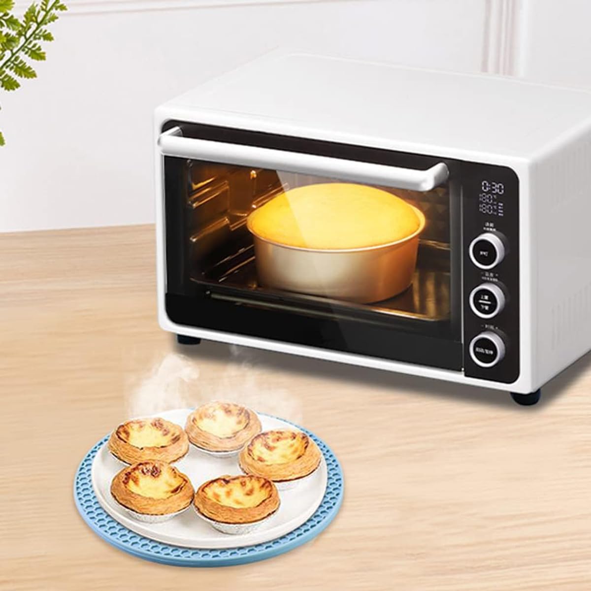 Lot De 4 Dessous De Plat En Silicone Pour Casseroles Et Poêles Chaudes, Tapis Antidérapants Et Résistants à La Chaleur Pour Comptoir De Cuisine, Tapis De Séchage Doux Et Durable, Ouvre-bocal Et