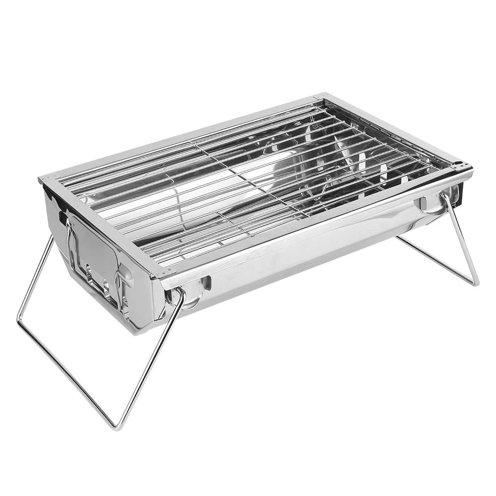 SUNGOOYUE Barbecue a Carbonella Pieghevole, 13,1x8,9x3,1in da Tavolo