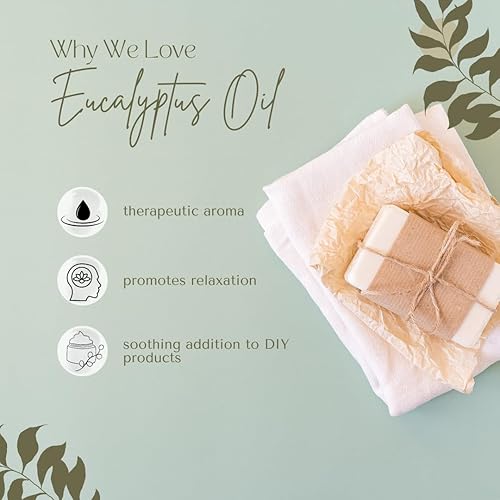 Miniatura 3 de 1 Galón Eucalipto Aceite Esencial (100% Pure & Uncut), Contenedor de metal – Greenhealth