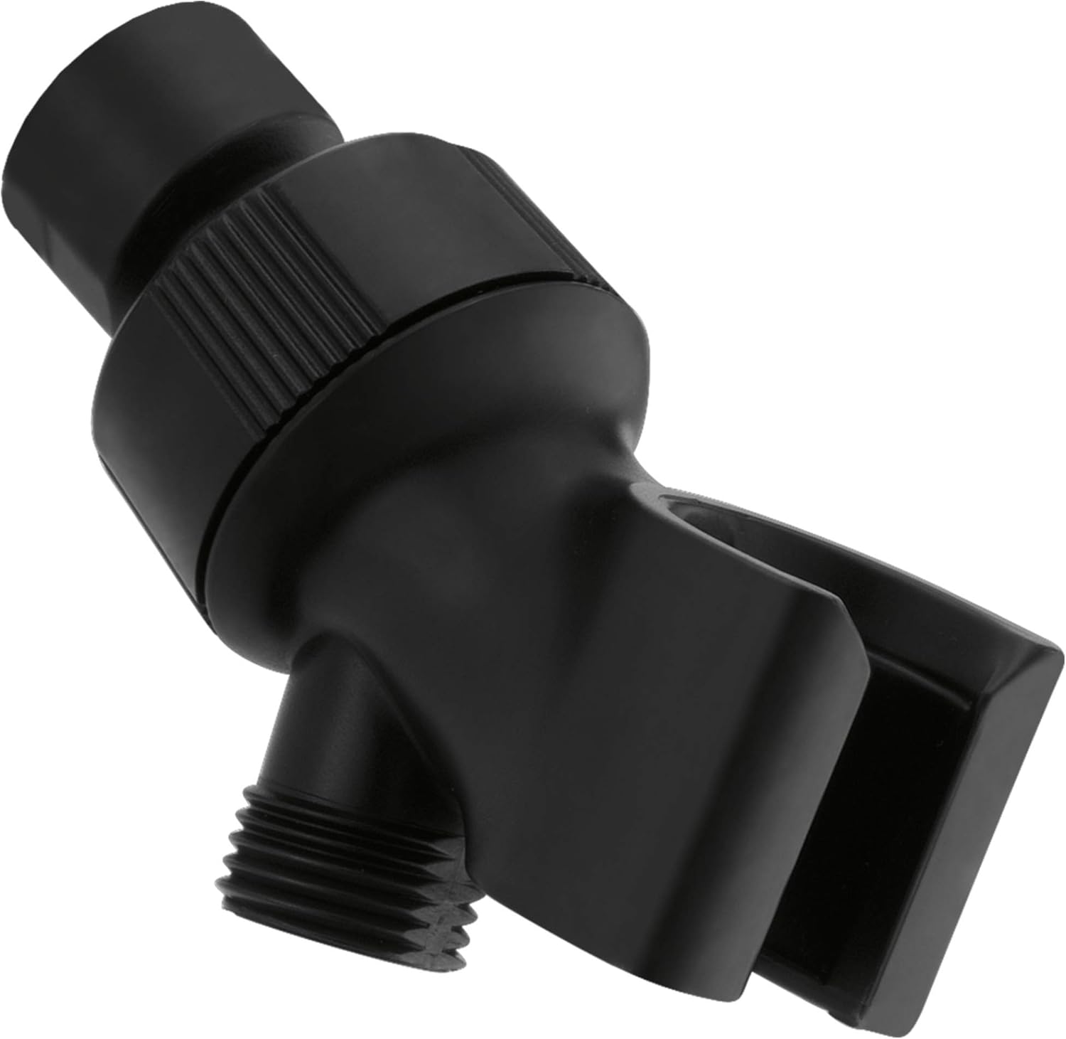 DELTA FAUCET U3401-BL-PK Adjustable Arm Hand Shower Mount, Matte Black