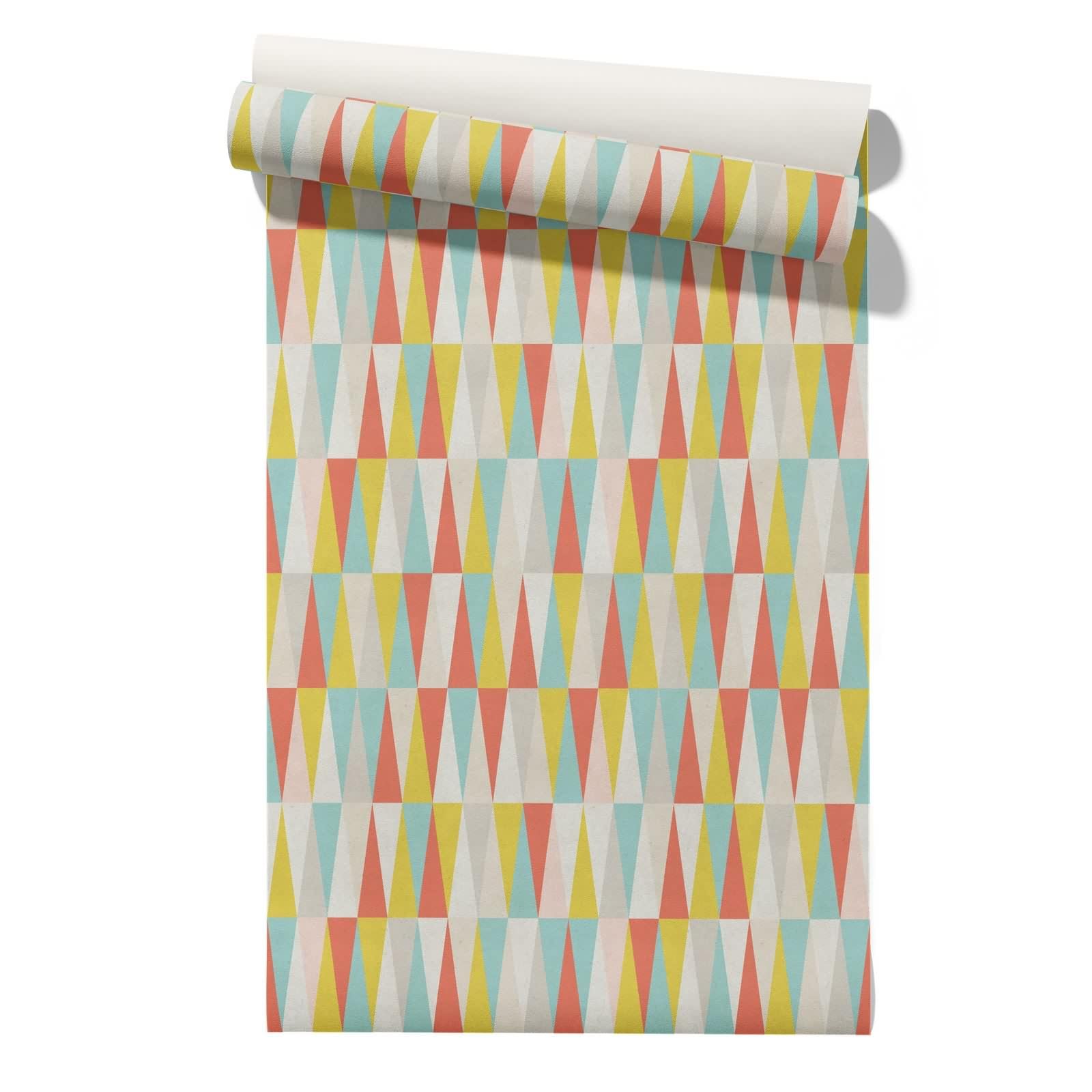 CEVAN Wallpaper Borders Peel and Stick Contact Self Adhesive Geometric Art Modern Fashion 45x200cm