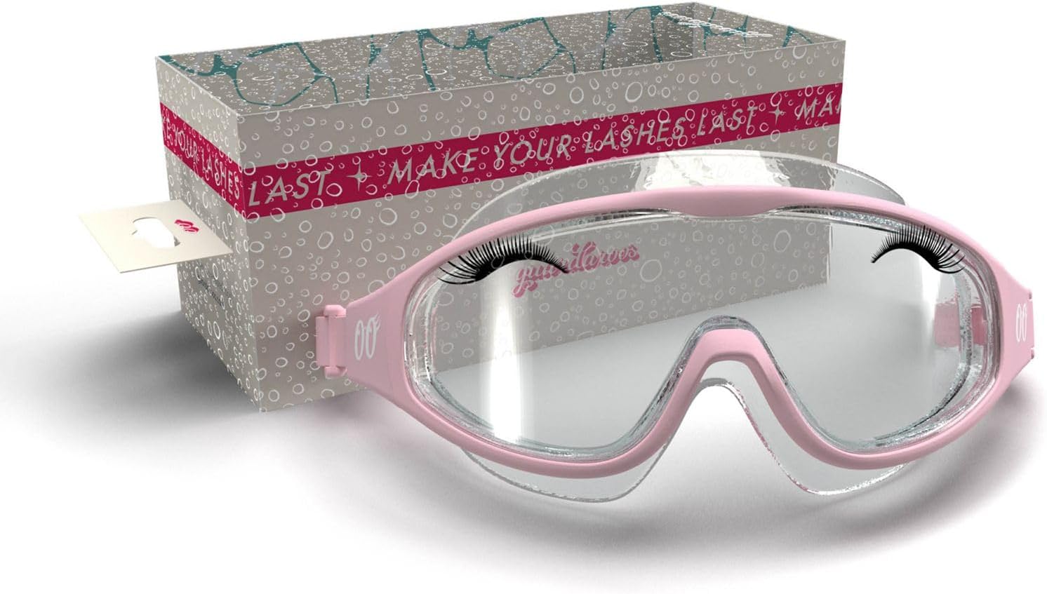 Eyelash Shower Goggles | Eyelash Cover & Protector for Showers, Pool, & Steam | Fog-Proof | Protect Your Lashes