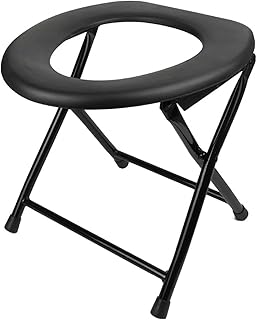 HeyDear ポータブルトイレ 折りたたみ式簡易トイレ 椅子 便座 災害グッズ ハイキング 旅行 建設現場最適 携帯用トイレ