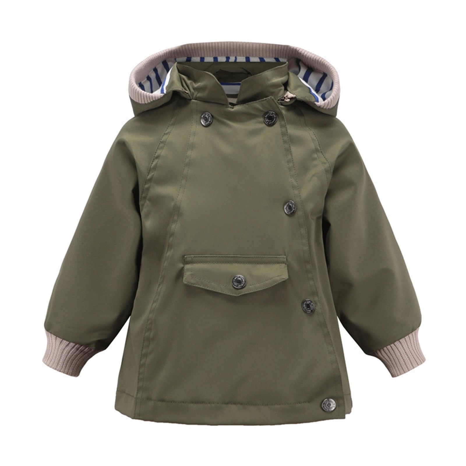 FGUUTYM Chaqueta cálida de invierno para niños pequeños, ropa exterior con flores, capucha, cremallera, ropa exterior acolchada para niñas o camiseta sin vientre