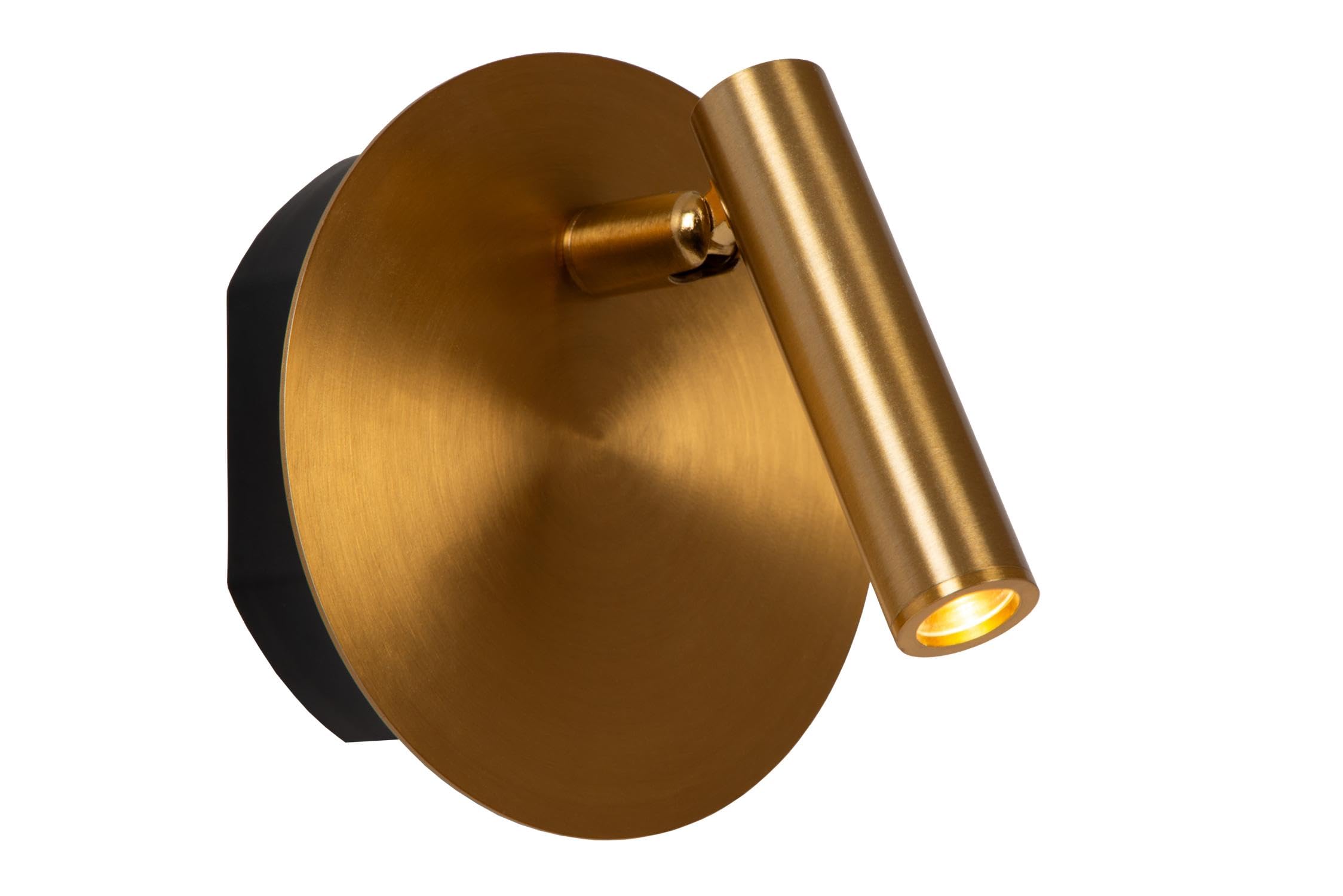 Lucide Jolijn Usb Rechargeable Reading Light Matt Gold from B&Q