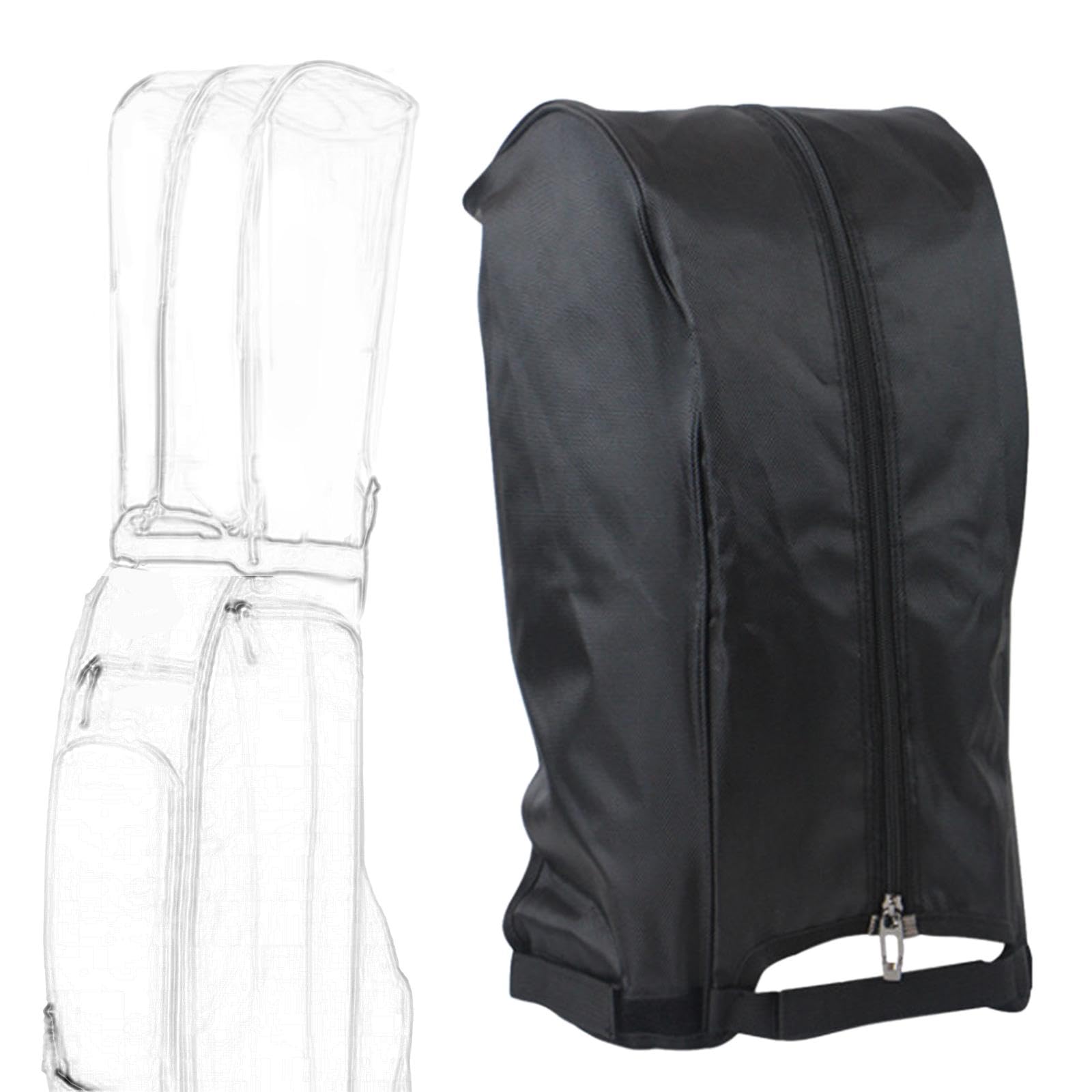 Funda Impermeable para Bolsa de Golf, Accesorio de Golf, Ligera Y Duradera, con Capucha Protectora Y Cremallera. Funda Protectora para Accesorios