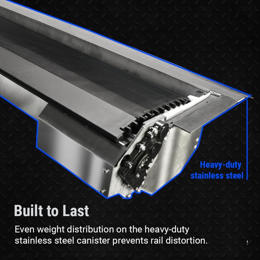 Syneticusa ER Power Retract Retractable Hard Tonneau Cover for 2015-2026 Colorado/Canyon | 5'1” (61”) Truck Bed Waterproof Accessories