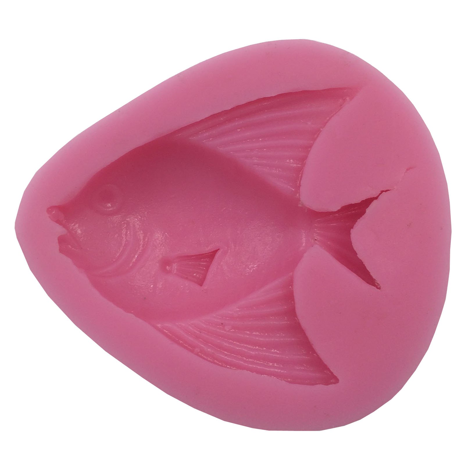 2019 Nuevo Molde De Pastel De Pez Dorado 3D Herramienta Decorativa Molde De Pastel De Fondant