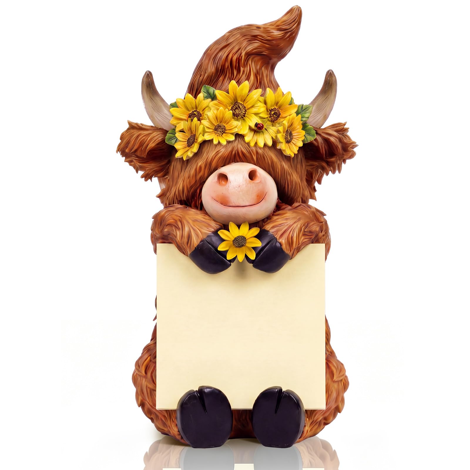Thenshop Highland Cow - Dispenser per note adesive