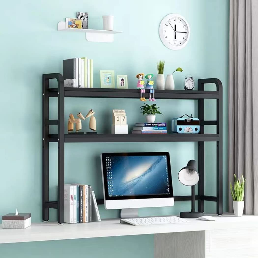 Amazon.co.jp: デスク上収納ラック 幅115cm オープンシェルフ ラック