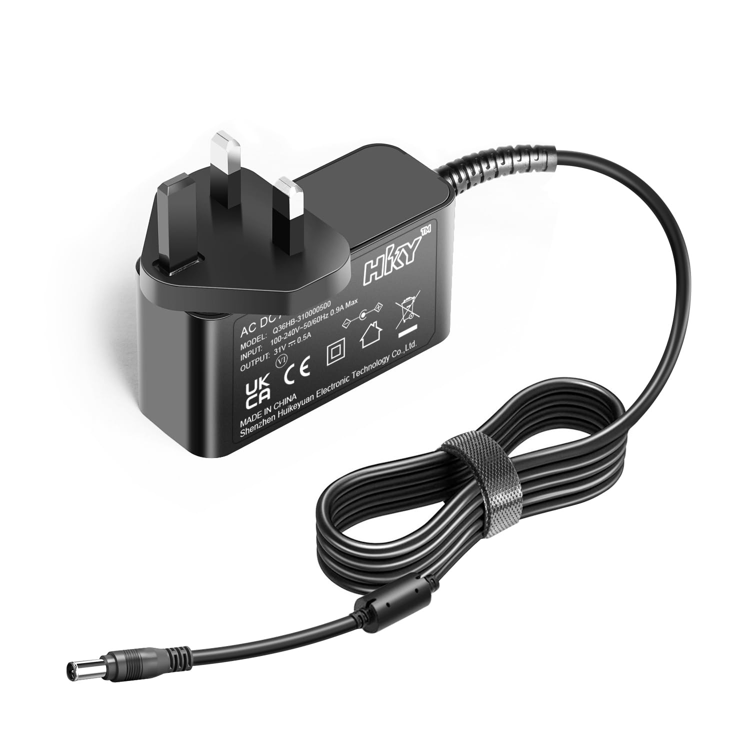 HKY 31V Replacement Charger for Smoture VC70 VC80, Kalado KCV01 Cordless Vacuum Cleaner, Fabuletta FSV001 FSV101, Fieety Ultra 8 Elite 9 Stick Vac Electric Broom 25.9V Battery Charger Power Adapter