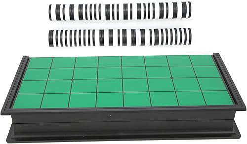 Miniatura 3 de Magnetic Sterling Reversi Juego de mesa de estrategia plegable de plástico para familia, niños y adultos, juego de mesa educativo ligero portátil