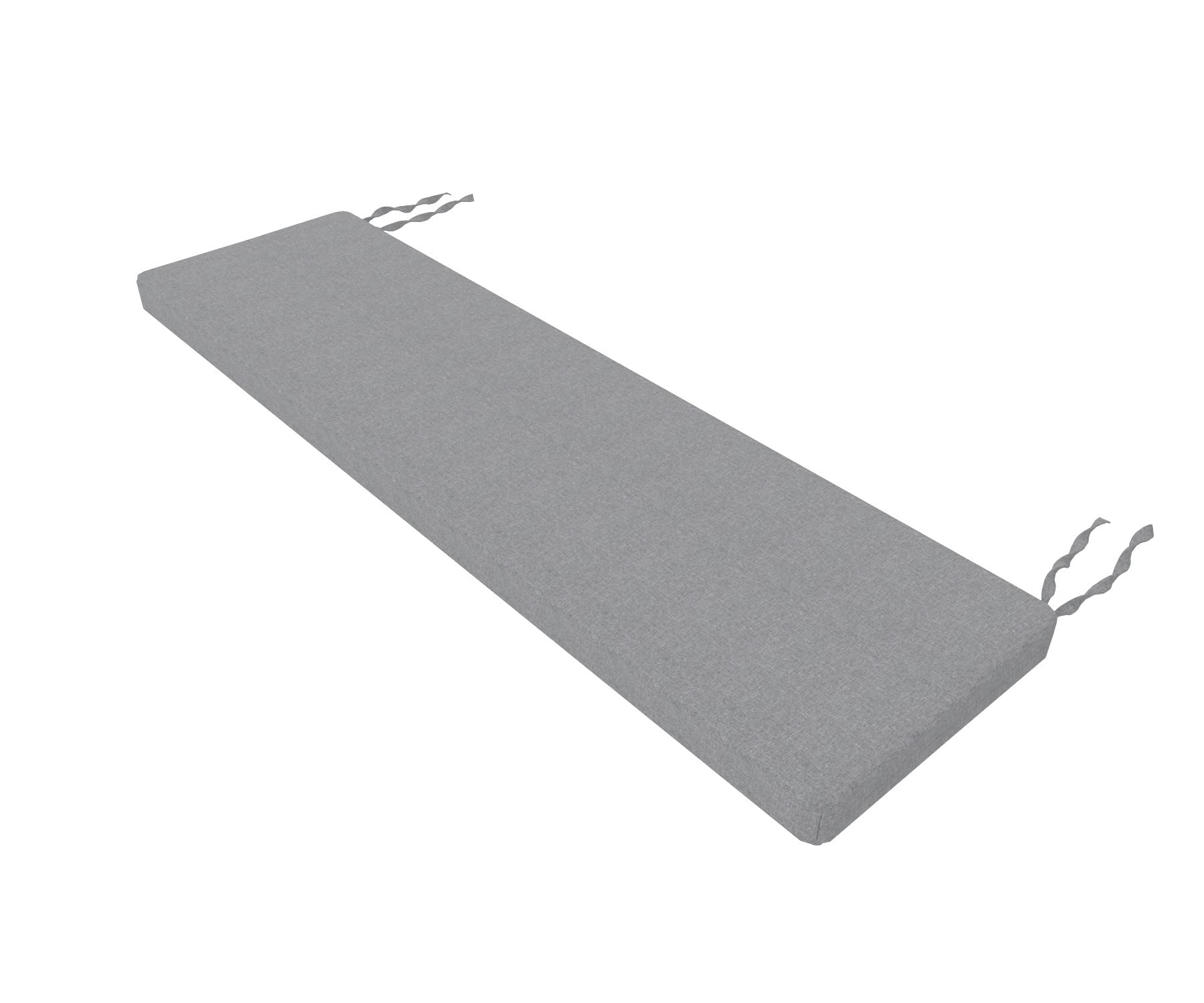 POKAR Coussin Banquette 70x70x5 Cm Anthracite - Galette De Chaise Confortable Pour Banc Jardin Intérieur Extérieur