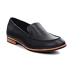 KORK-EASE Meg Women's Loafer, Black, 6.5M US