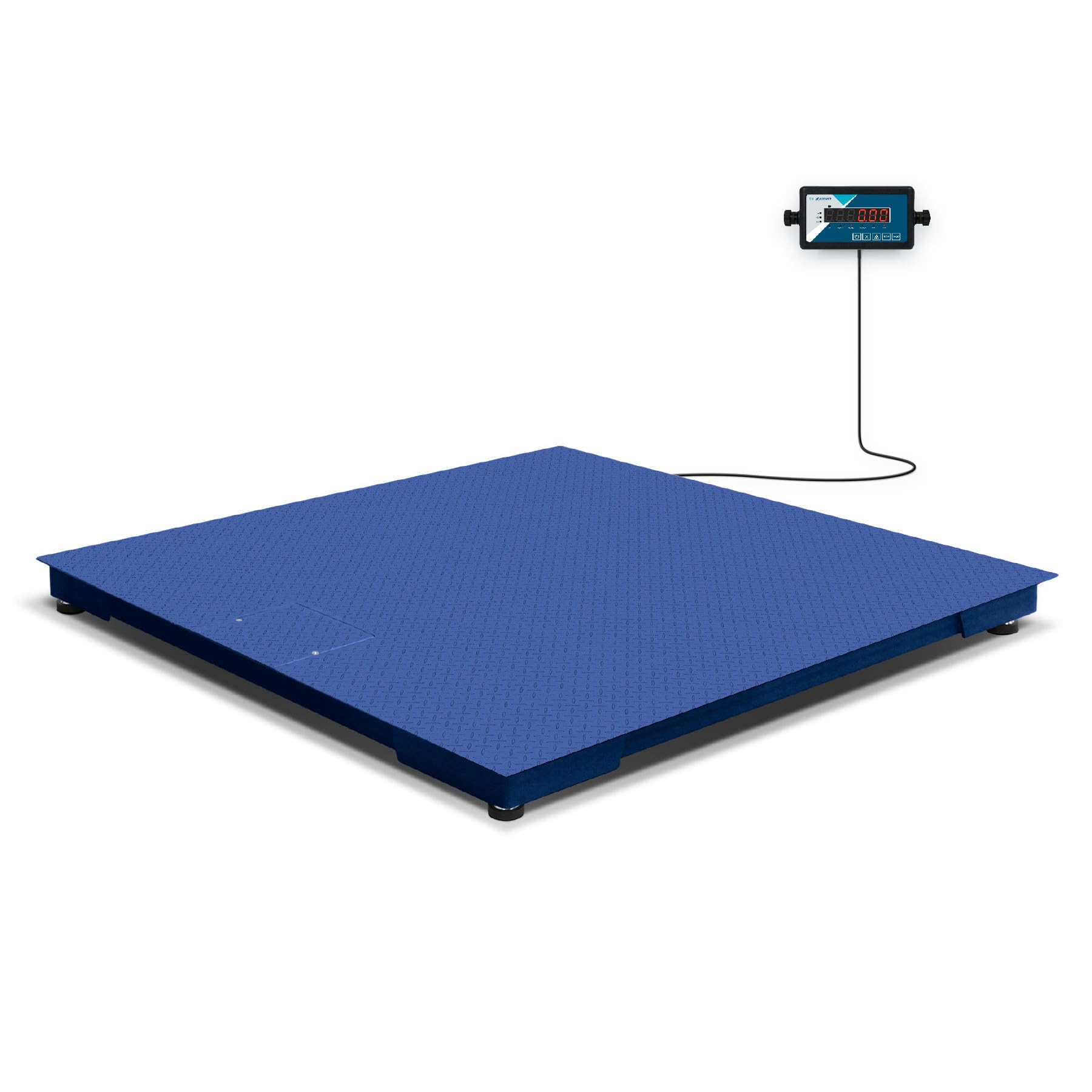 Accurex Báscula Industrial de Plataforma de suelo TX Tiger 1515-3T (3000 kg / 500 g/Plataforma de pesaje 1500 x 1500 mm)