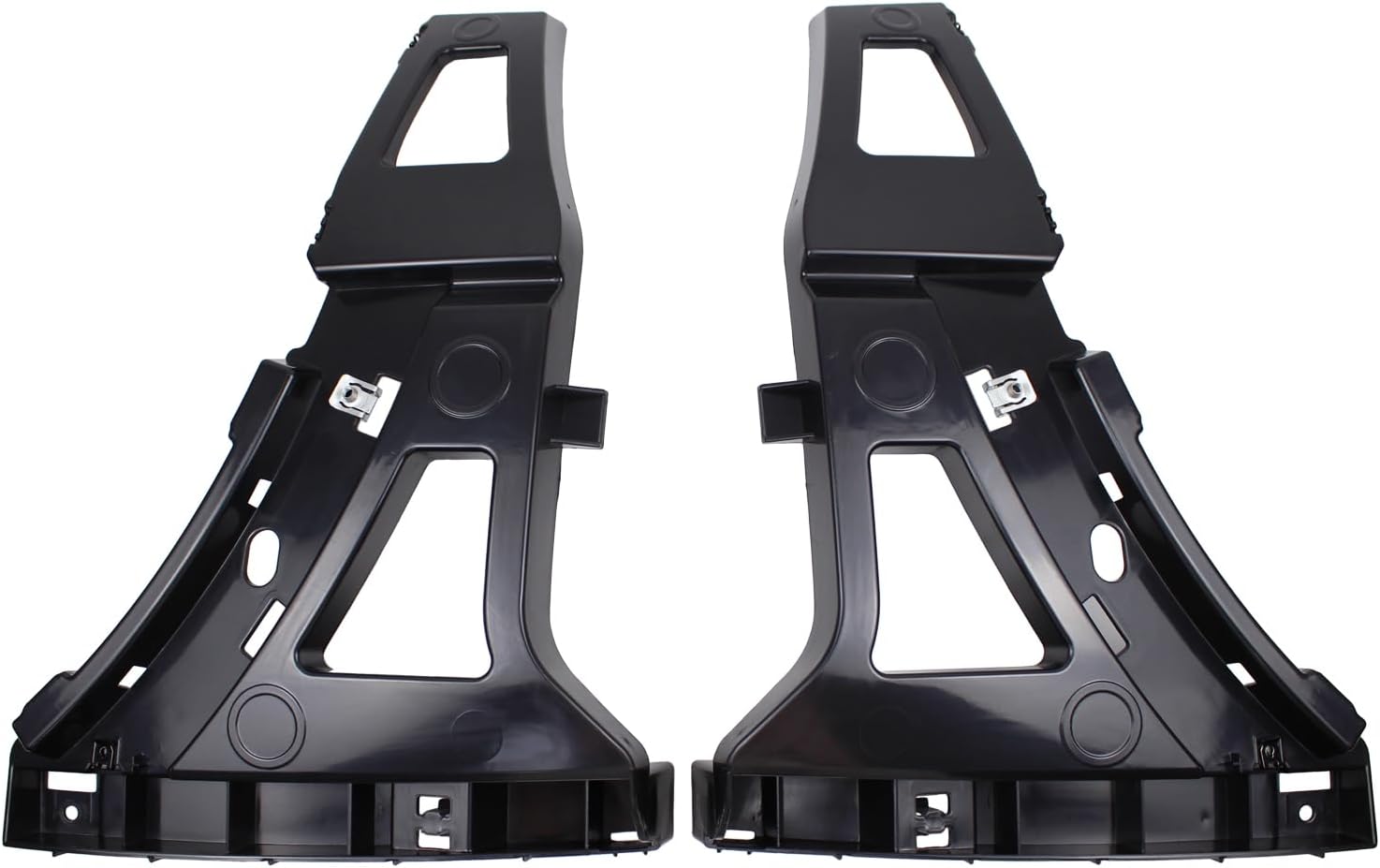 ApplianPar Front Left and Right Side Lower Bumper Bracket Support for Ford Transit 150 250 350 2015-2019