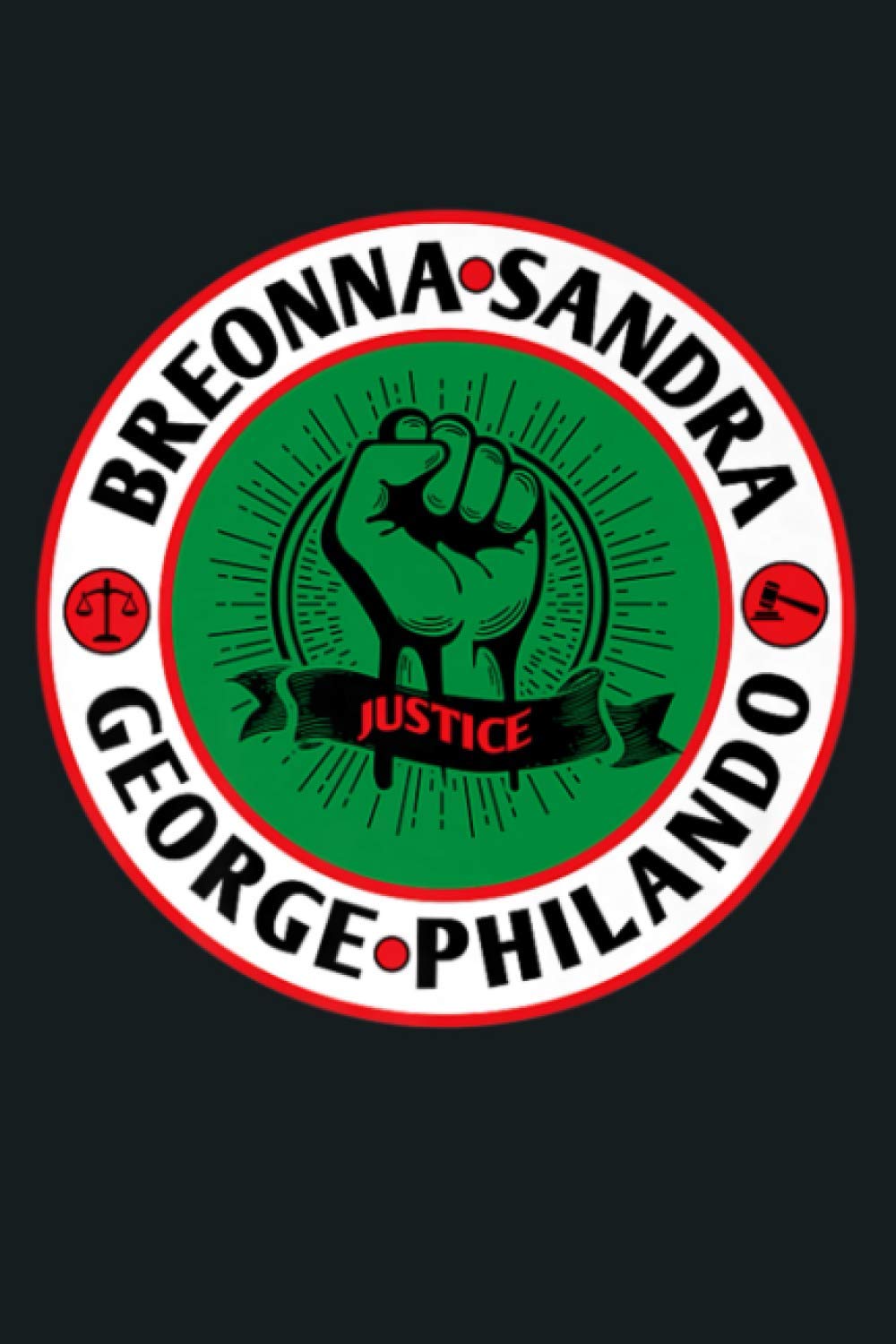 BSGP Justice Premium: Notebook Planner - 6x9 inch Daily Planner Journal, To Do List Notebook, Daily Organizer, 114 Pages