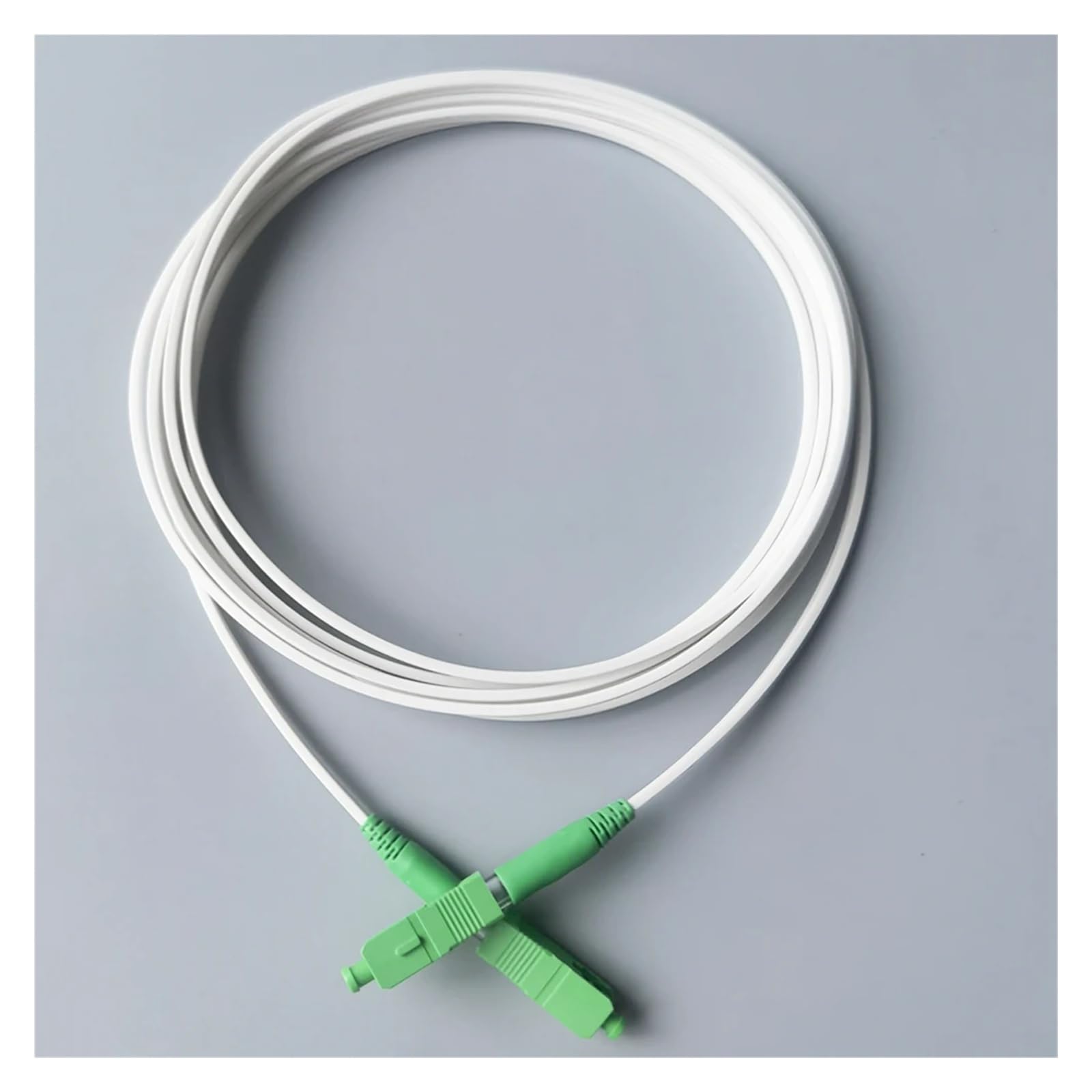 Câble de dérivation à Fibre Optique monomode SC/vers SC/ – Rallonge intérieure 2 M/3 M(Black,200cm SC/APC)