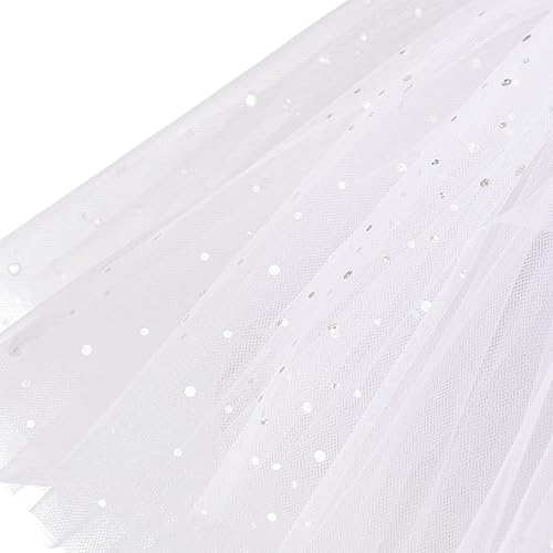 Miniatura 4 de IWEMEK Disfraz de ángel para niñas pequeñas, disfraz de ángel blanco, tutú para cosplay, conjunto de 3 piezas con alas de ángel y halo de ángel,