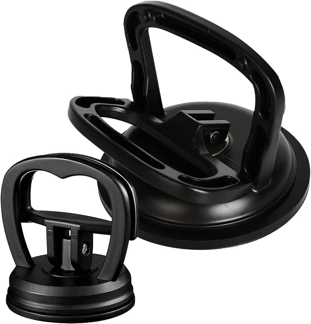 Car Dent Puller Suction Cup Handle Lifter, 4.6 Inches Heavy Duty Car Dent Puller Remover with 103LBS Suction Capacity for Car Dent Repair, Glass/Tiles/Mirror/Granite Lifting and Objects Moving