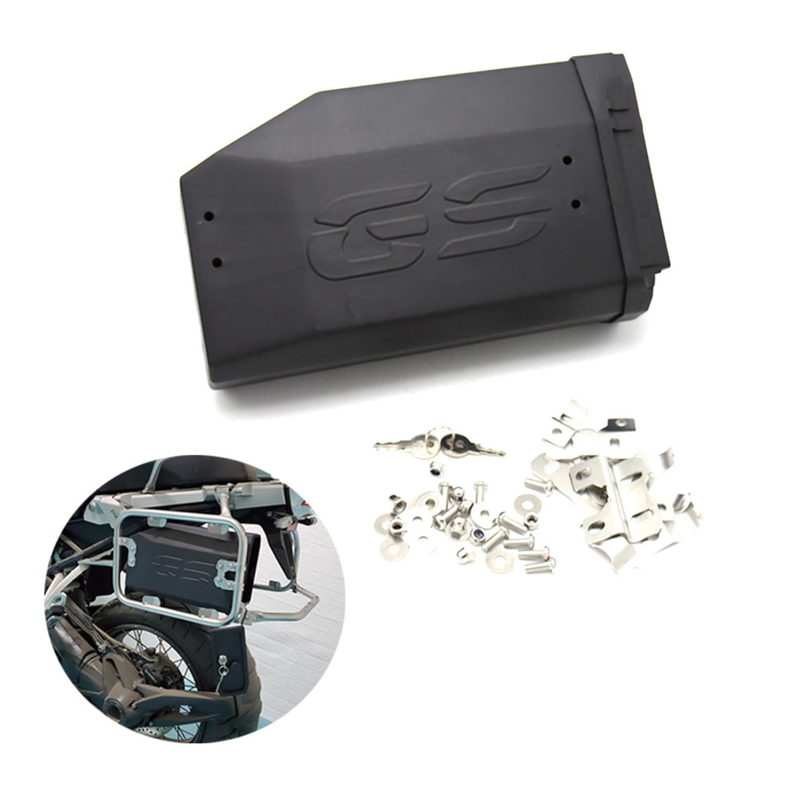 Boîte à outils de moto en ABS avec clé pour R1200GS R1250GS TKR502 Adventure Bike Model