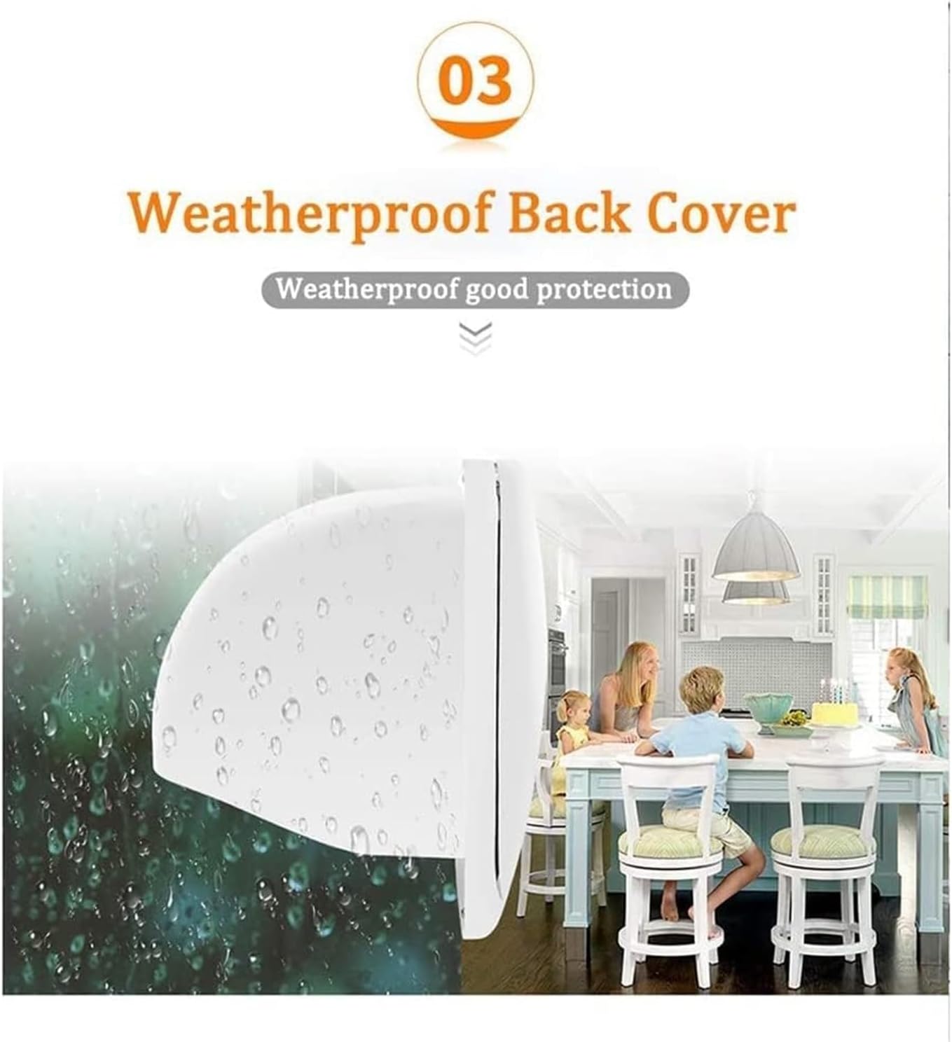 Kitchen Exhaust Fan, Extractor Fan Ventilation Fan Install Bathroom Exhaust Fan, Suitable For Kitchen Bedroom Bathroom Home Ventilation Fan