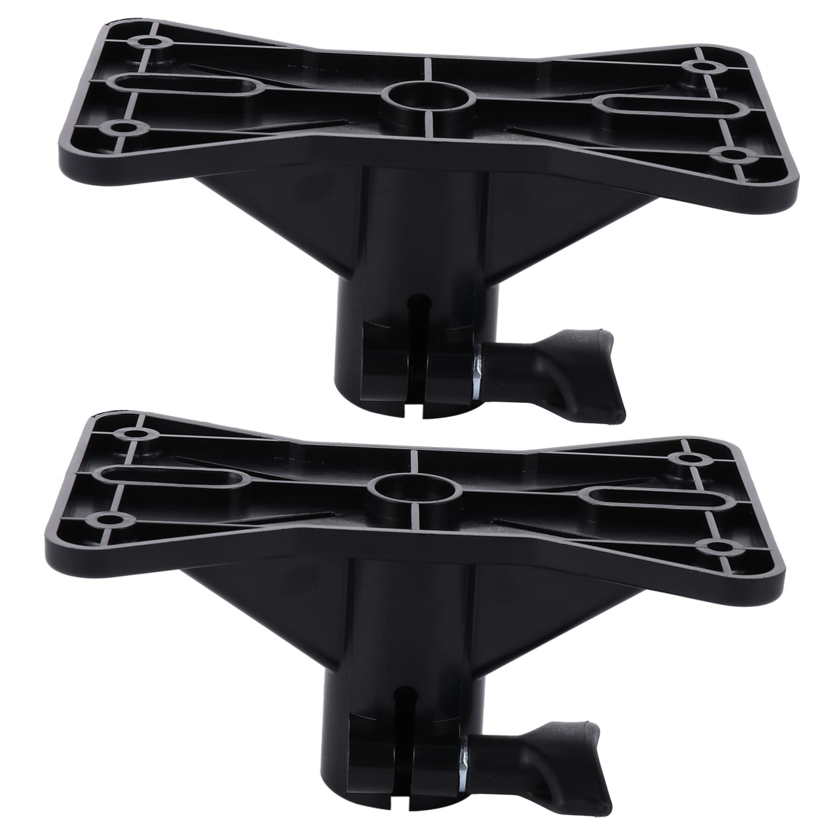 SEWACC Heavy Duty Speaker Tray Bracket Desk Stand for Pro Speaker Stands 2 Pcs