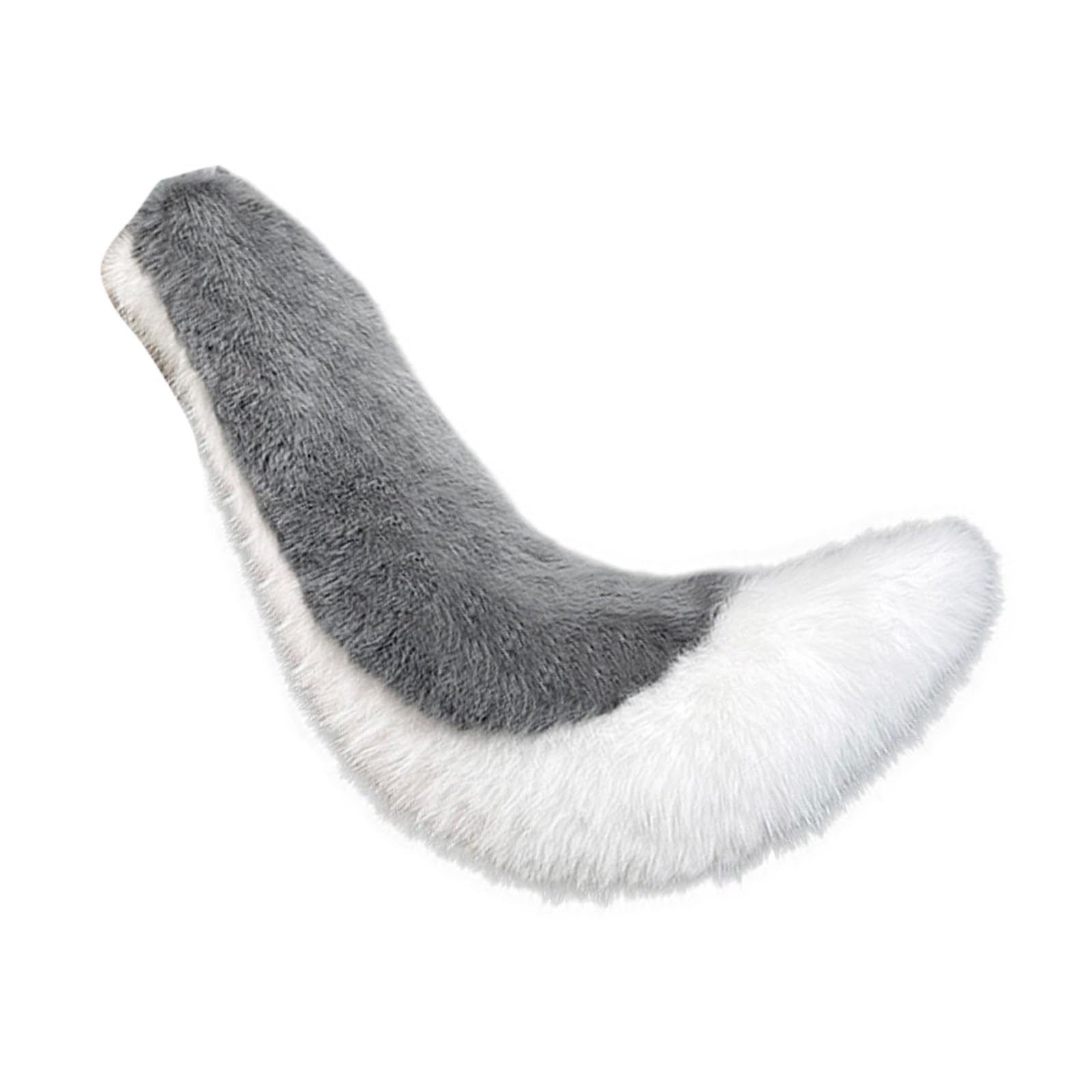 XuQiZZpp Remote Control Wagging Tail Faux Furs Wolf Cat Foxes Tails Faux Furs Tail Cosplay Halloween Party Costume Electric Tails