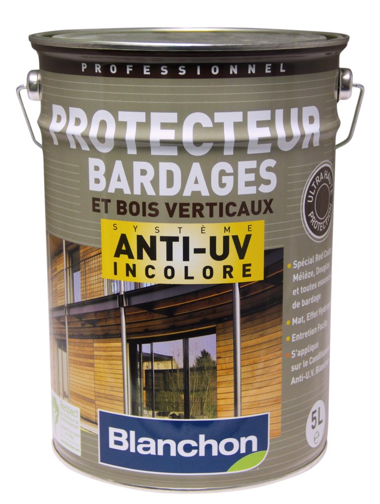PROTECTEUR BARDAGES ANTI-U.V. - 5L - BLANCHON