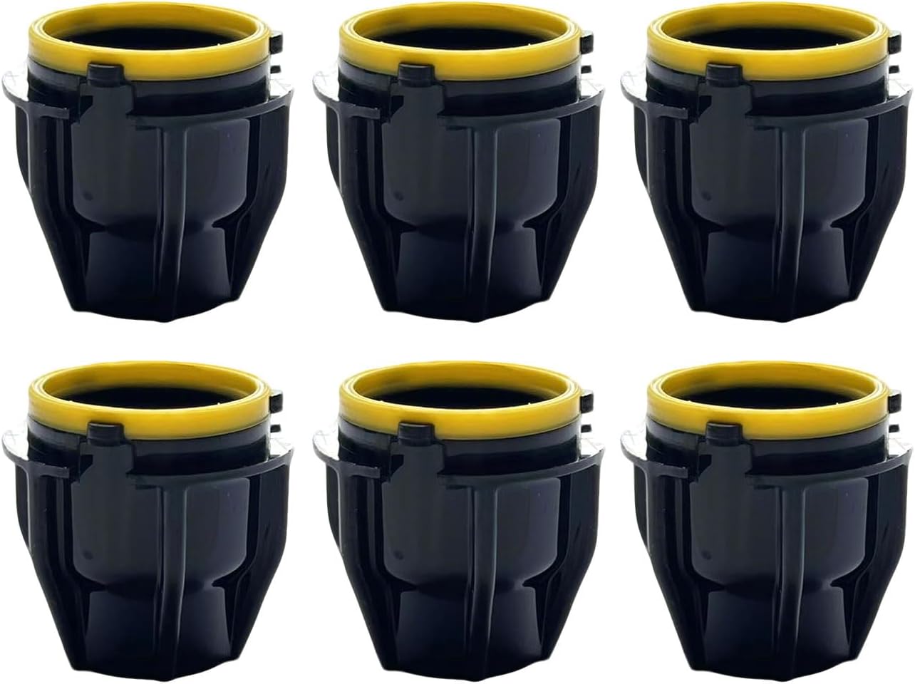 tsingseen life 6 PCS MODEL 100 EasyFill, 3.0 OZ/SEC SODA VALVE NOZZLE, YELLOW, GMV part # 05-3242(6)