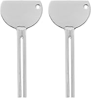 Vista 1 de Healifty Exprimidor de tubo de metal, paquete de 2, exprimidor de pasta de dientes rodante, exprimidor de llaves de tubo, herramienta exprimidora