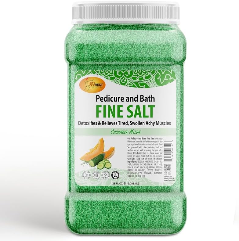 Detox Foot Soak Pedicure Bath Salt with Dead Sea Minerals