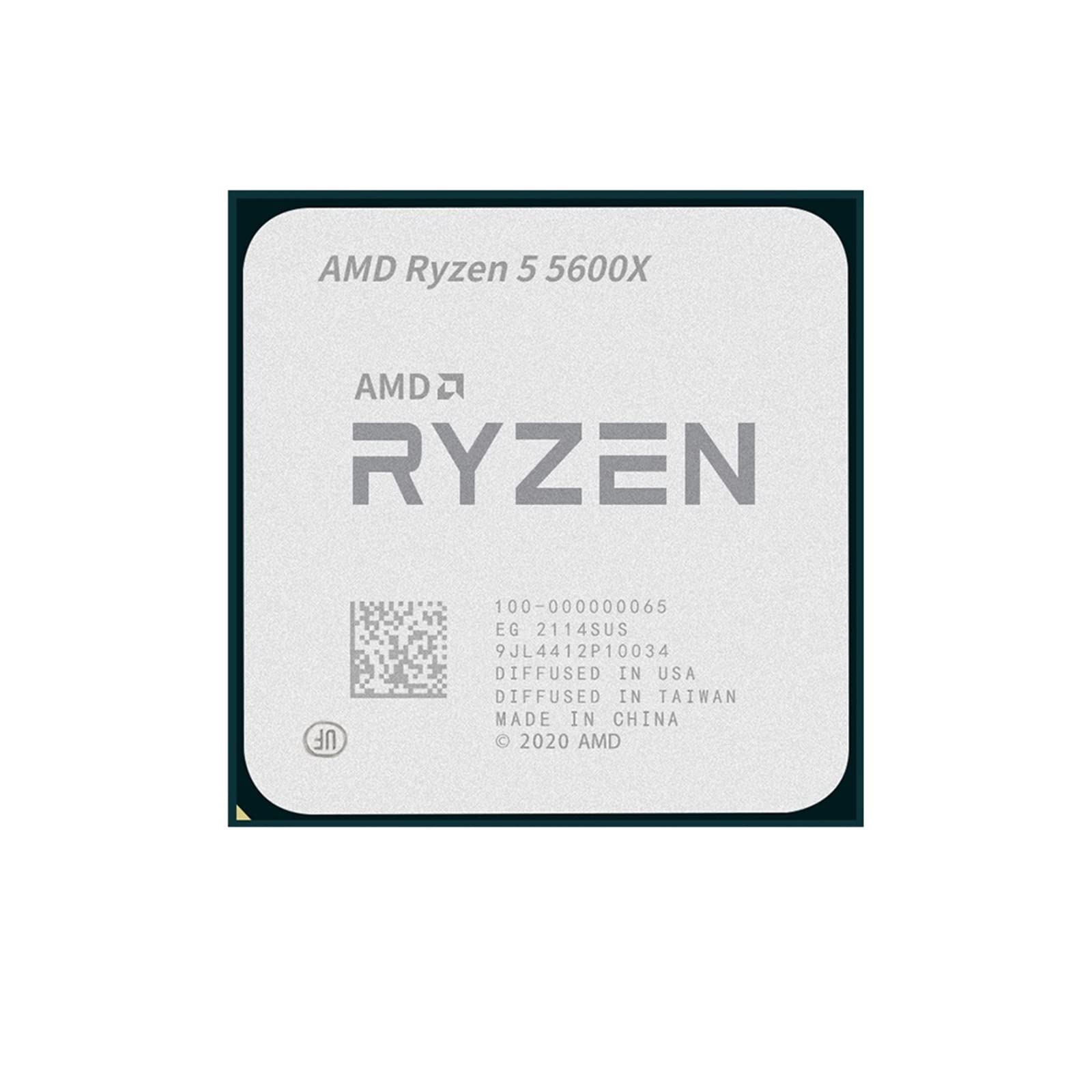 Amazon | コンピューターコンポーネント AMD Ryzen 5 5600 X R5 5600X