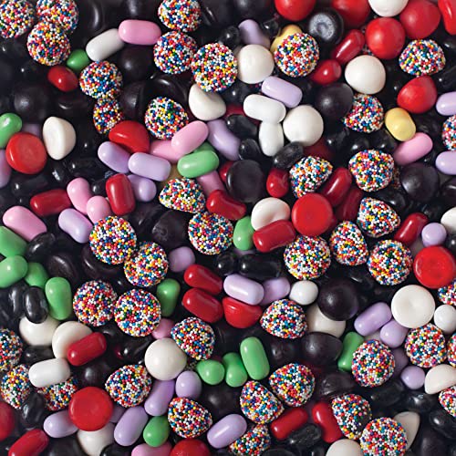 By The Cup Licorice Bridge Mix, Including Pastels, Buttons And More, 2 Lb Bag #TOP4