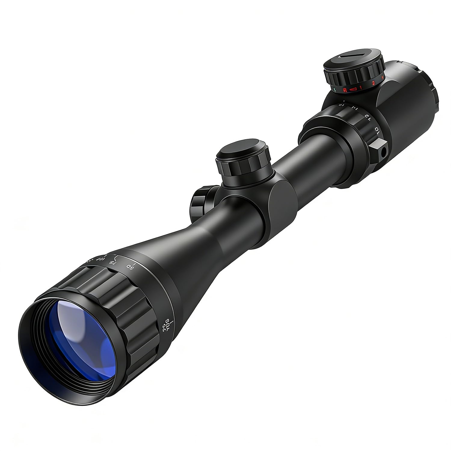 4-16x40 AOE Rifle Scope Red and Green Illuminated Scope with Mount