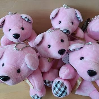 MCM クマ型キーホルダー ピンク MCM クマ型キーホルダー ピンク