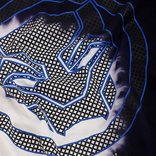 Image of Free Authority Captain America Printed Regular Fit Navy Blue Cotton Men Hoodie Sweatshirt