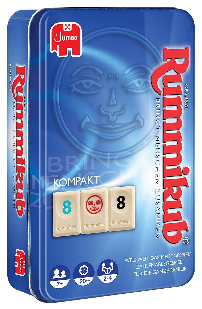 Original Rummikub – Kompakt in Metalldose