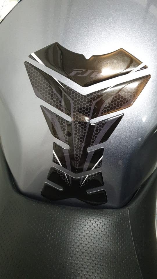 Protection De Réservoir Compatible Avec Yamaha Pour FJR 1300 1200 FJR1300 A AS ABS Carbone-look Moto Réservoir Pad Décoratif Protecteur Décalcomanie Autocollants (Color : 10