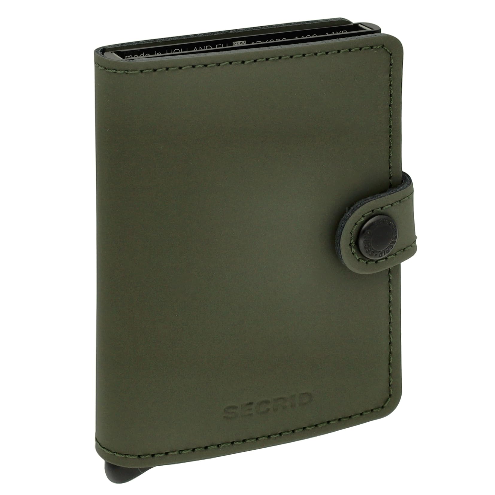 Secrid Compact Wallet MM, GR/BK, One Size