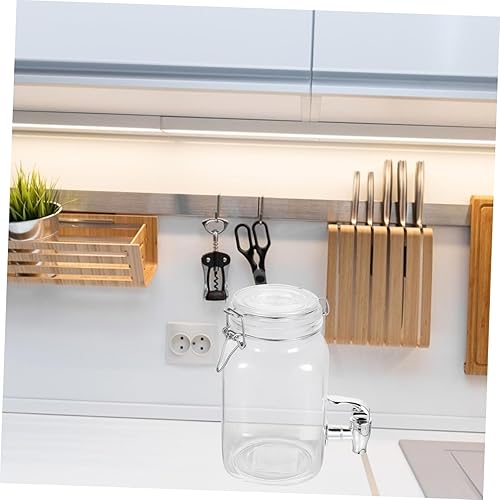 Miniatura 6 de Cabilock Vaso de jugo de vidrio grifo dispensador de bebidas de cocina Caño dispensador de latas de soda tarro Spigot botella grifo