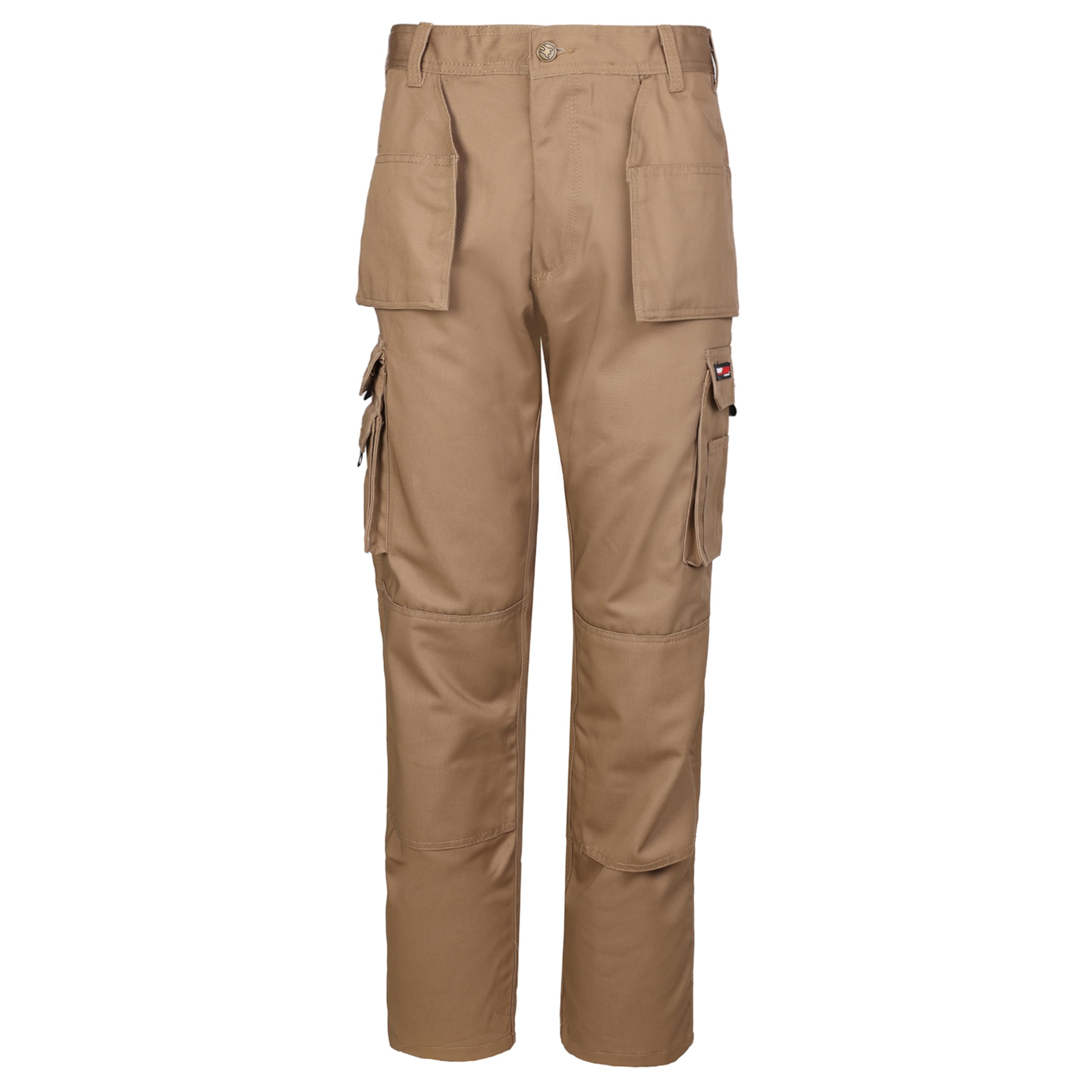 TuffStuff - Pro Work Trousers, 38" Waist, Regular 30" Length - Heavy-Duty Tradesman Trousers with Knee Pad Pockets - Tuck-Away Holster Pockets with YKK Zip & Triple-Stitched Seams - Functional Design