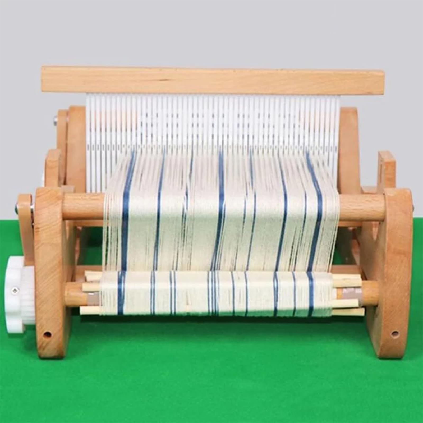 Home Loom Kit, DIY Handwebstuhl, Vertikale Hölzerne Multi-Craft-Webstuhlkunst Mit Kamm Und Spule Für Kinder Erwachsene Anfänger