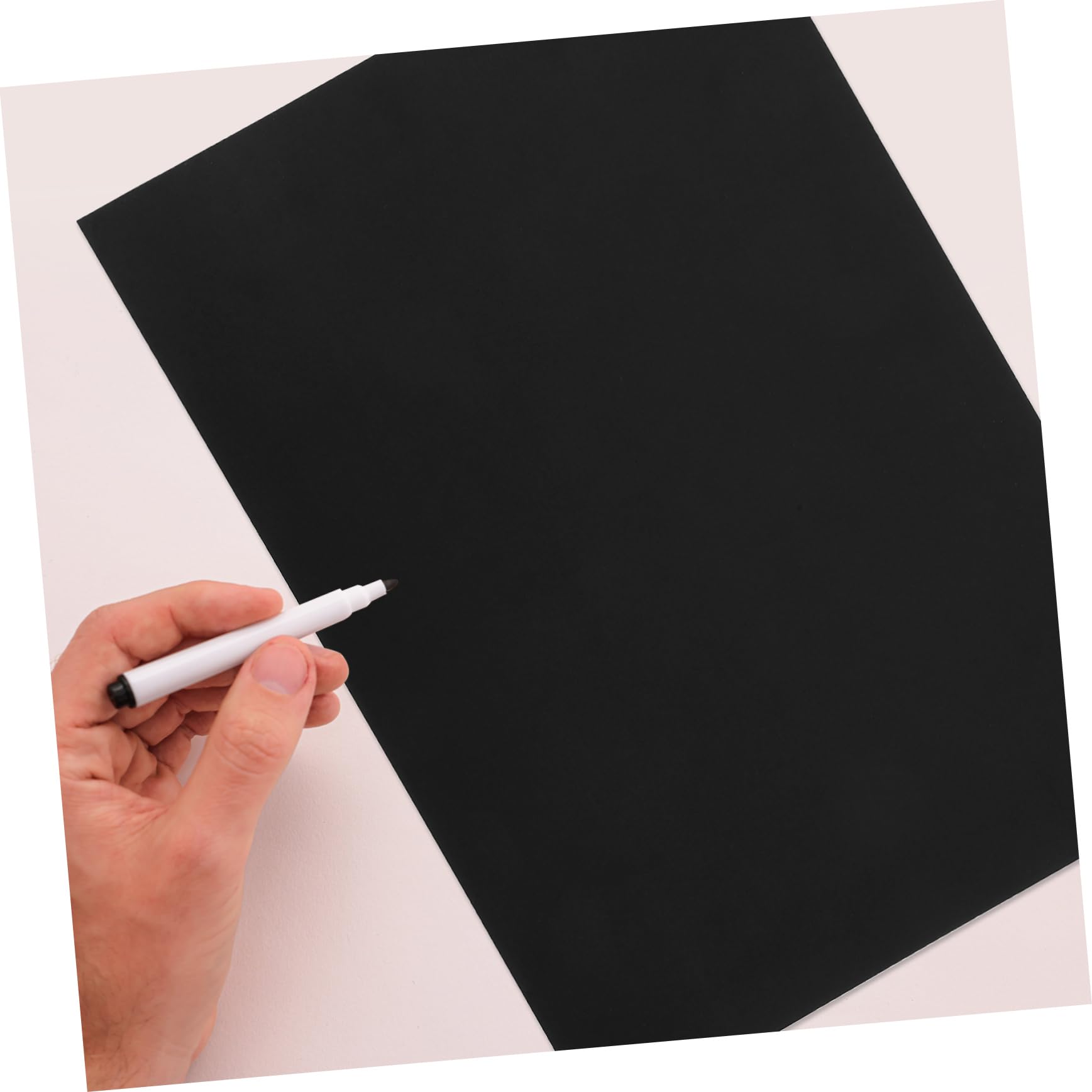 Duokon 100pcs Carte Blanche Épais DIY Papier Cartonné Pour Cartes